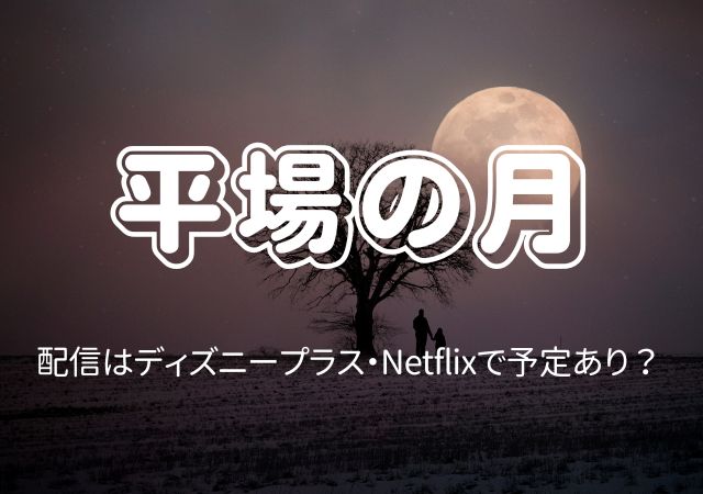 平場の月,Amazonプライム,配信,Netflix